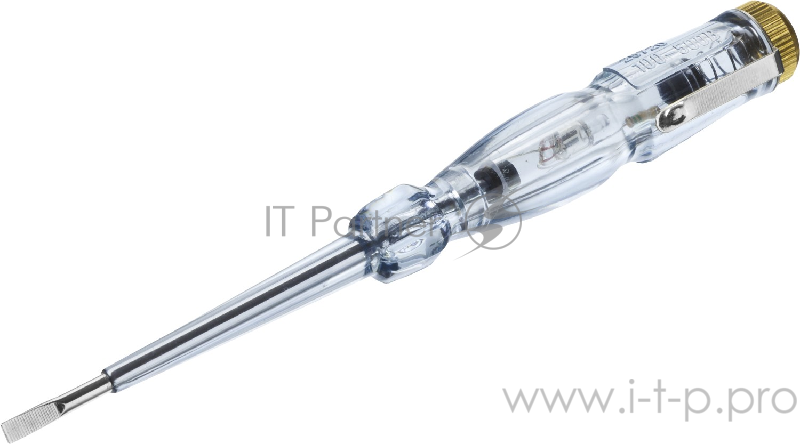 Пробник ЗУБР 25720 эксперт электрический на карточке 100-500в 145мм