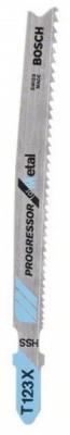 Bosch Bosch 2608638700 100 ЛОБЗИКОВЫХ ПИЛОК Т 123 Х, HSS