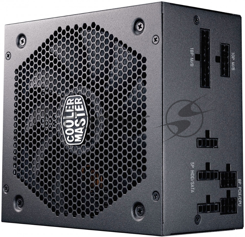Блок питания 550W Power Supply Cooler Master V550 Gold, 550W, ATX, 140mm, 8xSATA, 2xPCI-E(6+2), APFC, 80+ Gold