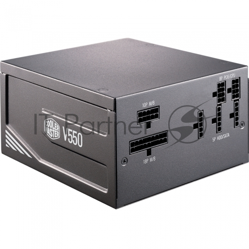 Блок питания 550W Power Supply Cooler Master V550 Gold, 550W, ATX, 140mm, 8xSATA, 2xPCI-E(6+2), APFC, 80+ Gold