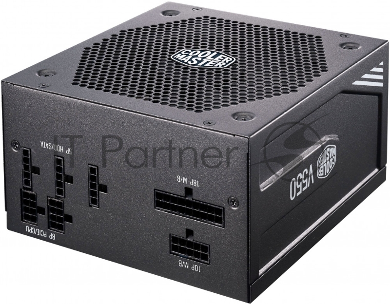 Блок питания 550W Power Supply Cooler Master V550 Gold, 550W, ATX, 140mm, 8xSATA, 2xPCI-E(6+2), APFC, 80+ Gold