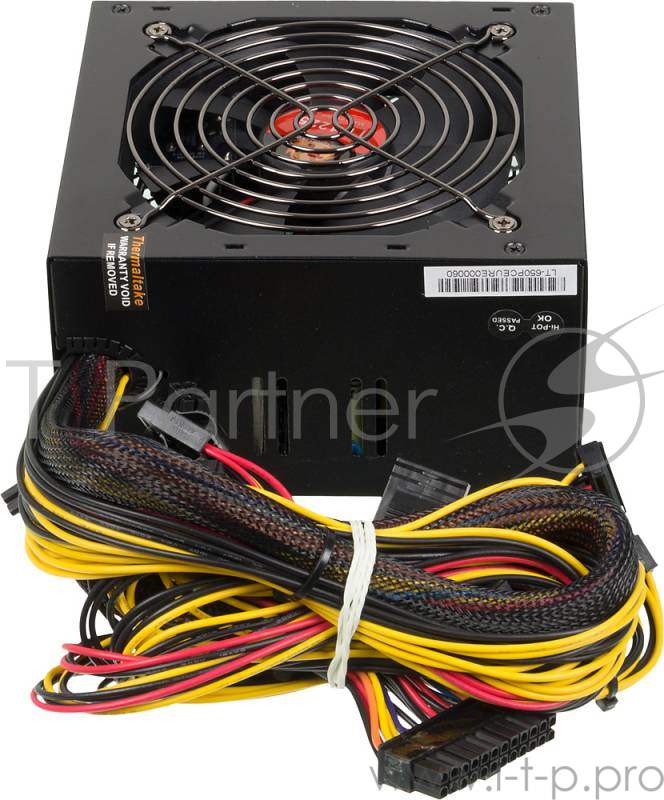 Блок питания Thermaltake ATX 650W LT-650P (24+4+4pin) APFC 120mm fan 5xSATA RTL