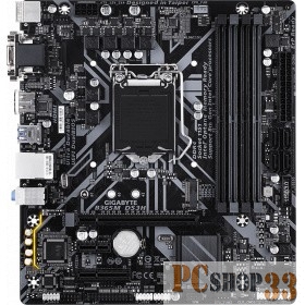 Материнская плата Gigabyte B365M DS3H Soc-1151v2 Intel B365 4xDDR4 mATX AC`97 8ch(7.1) GbLAN+VGA+DVI+HDMI