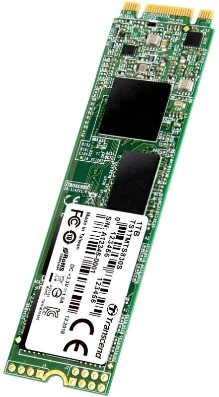 Твердотельный накопитель Transcend 1TB M.2 SSD MTS 830 series (22x80mm) R/W: 560/520