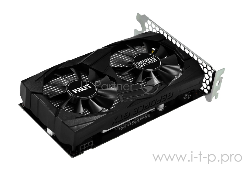 Видеокарта Palit PCI-E PA-GTX1650 DUAL 4G nVidia GeForce GTX 1650 4096Mb 128bit GDDR5 1485/8000/HDMIx1/DPx2/HDCP Ret