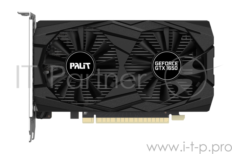Видеокарта Palit PCI-E PA-GTX1650 DUAL 4G nVidia GeForce GTX 1650 4096Mb 128bit GDDR5 1485/8000/HDMIx1/DPx2/HDCP Ret