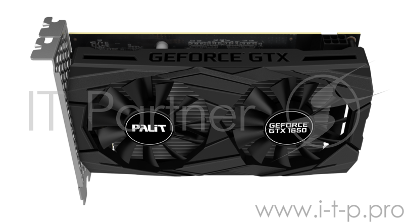 Видеокарта Palit PCI-E PA-GTX1650 DUAL 4G nVidia GeForce GTX 1650 4096Mb 128bit GDDR5 1485/8000/HDMIx1/DPx2/HDCP Ret