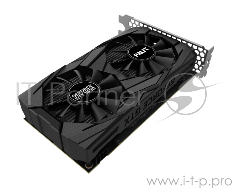 Видеокарта Palit PCI-E PA-GTX1650 DUAL 4G nVidia GeForce GTX 1650 4096Mb 128bit GDDR5 1485/8000/HDMIx1/DPx2/HDCP Ret