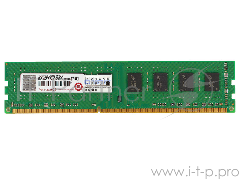 Модуль памяти QNAP RAM-4GDR3-LD-1600 4 ГБ DDR3 для TS-x79U-RP, TS-x70U-RP