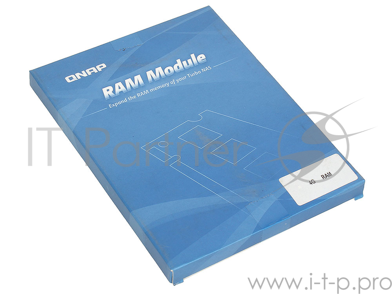 Модуль памяти QNAP RAM-4GDR3-LD-1600 4 ГБ DDR3 для TS-x79U-RP, TS-x70U-RP