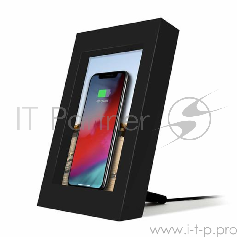 Беспроводное зарядное устройство Twelve South PowerPic для мобильных устройств. Цвет черный.