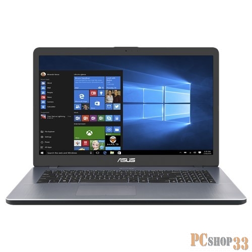 Ноутбук Asus VivoBook X705UB-GC227T Core i3 8130U/8Gb/1Tb/nVidia GeForce Mx110 2Gb/17.3