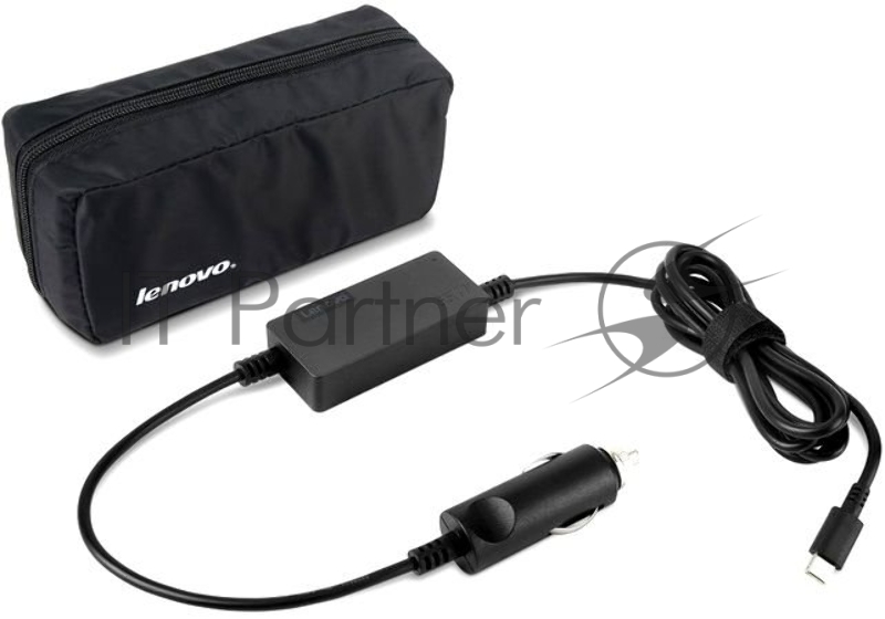 Адаптер Lenovo 65W USB-C DC Travel Adapter for L380/480/580, P51s/52s T470/470s/480/480s/570/580, TP13, Yoga370, X270/280/380 yoga