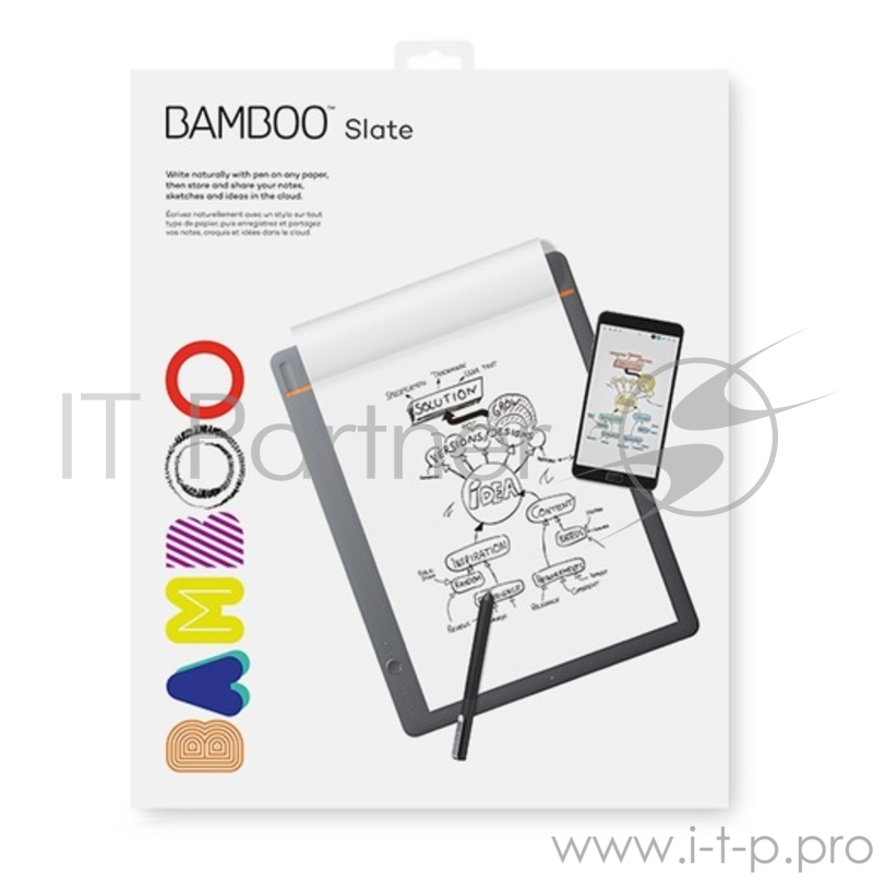 Интеллектуальный блокнот Bamboo Slate large