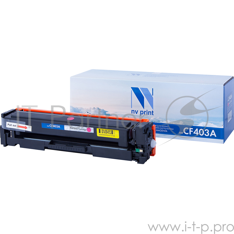 Картридж NV Print совместимый HP Laser Jet Pro M252, MFP M277 CF403A Magenta (1400k)