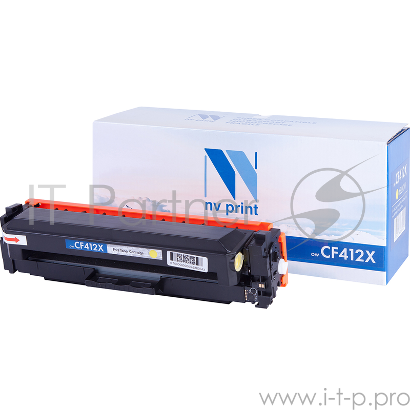 Картридж NVPrint совместимый для LJ Pro M477fdn/M477fdw/M477fnw/M452dn CF412X Yellow (5 000k)