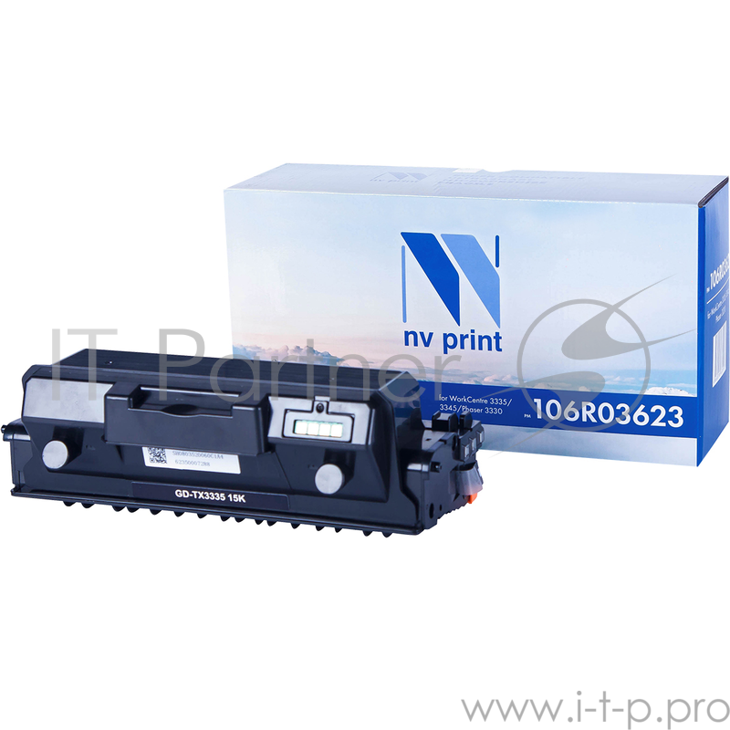 Тонер-картридж NVPrint совместимый Xerox 106R03623 для WorkCentre 3335/3345/Phaser 3330 (15000k)