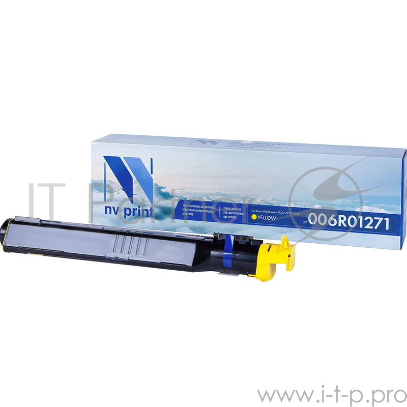 Картридж NVPrint совместимый Xerox 006R01271 Yellow для WorkCentre 7132/7232/7242 (8000k)