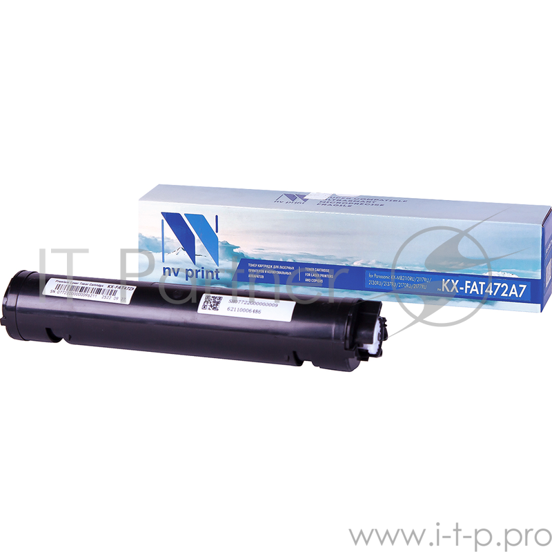 Картридж NVPrint совместимый Panasonic KX-FAT472A7 для KX-MB2110RU/2117RU/2130RU/2137 (2000k)