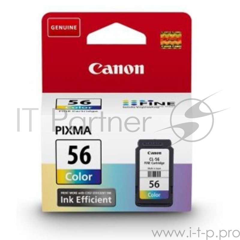 Картридж струйный Canon CL-56 9064B001 многоцветный для Canon Pixma E404/E464