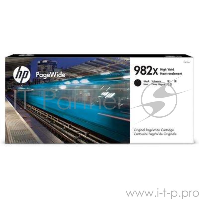 Картридж HP 982A High Yield Yellow PageWide Enterprise Color 765/780/785 T0B30A 16000 стр.