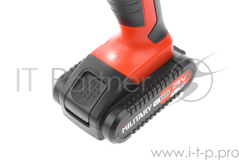 Аккум.дрель MILITARY CD18Li 18В 2х1.3Ач 10мм 0-350/0-1250 об/мин 28Нм в кейсе