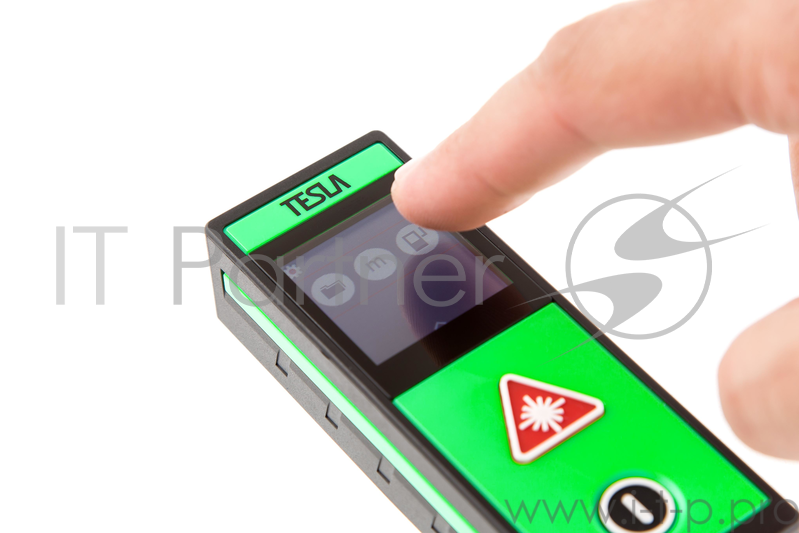 Дальномер лазерный TESLA M-40 Touch, дальность 40 метров, точность ±2,0мм