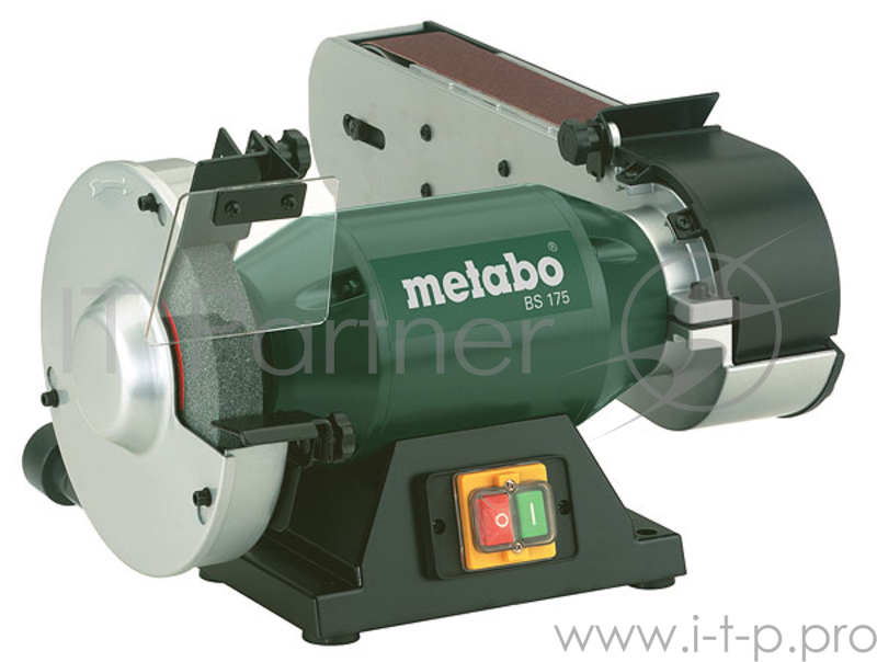Точило METABO BS 175 (601750000) 500Вт 2980об/мин круг 175x25x32мм лента 50x1020мм