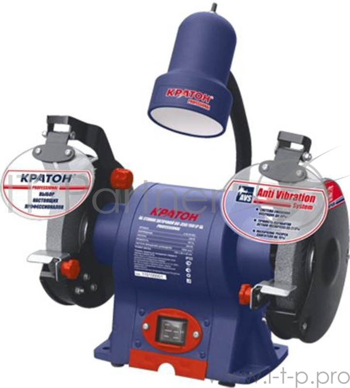 Точило КРАТОН BG 350/150LP 350Вт 2950об/мин диск 150х20х32мм