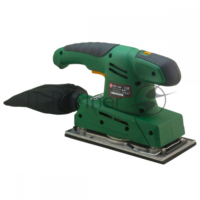 Машинка шлифовальная плоская (вибрационная) КАЛИБР МПШ-300Р 300Вт 115х230мм рег.об. пылеотсос.