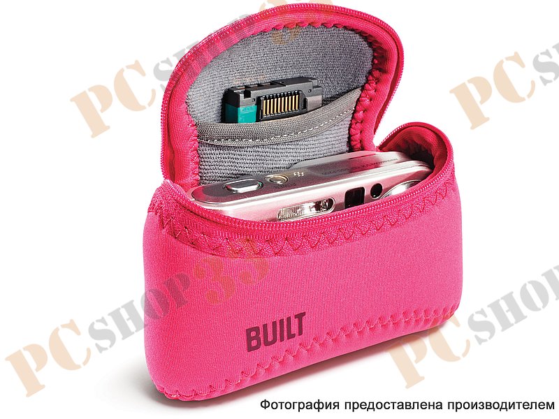 Чехол BUILT Soft-Shell Camera Case Small E-SSC-SFS для фотоаппарата, Spring Fuschia