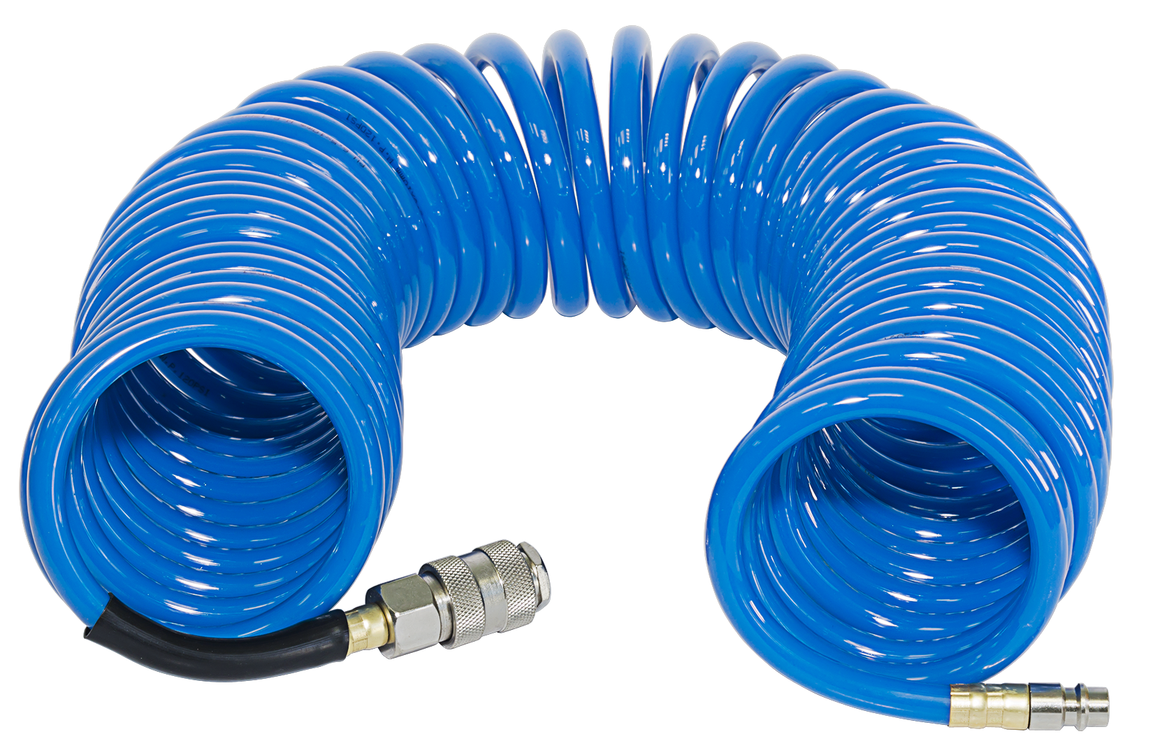 Шланг FUBAG 170301 спиральный с фитингами рапид полиуретан 15бар 6x10мм 10м