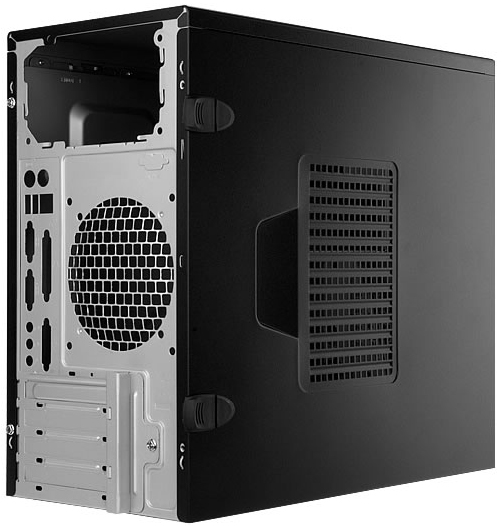 Корпус Mini Tower InWin EM-001BS Black 500W 12V mATX 6114182 RB