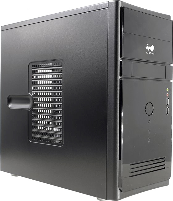 Корпус Mini Tower InWin ENR-021BL Black 400W mATX 6100467