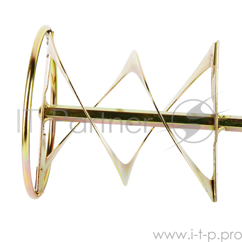 Буры,сверла,долото Венчик для миксера Hammer Flex 221-012 MX-AC 120 х 600 мм для смешивания краски, оцинкованный 52566*