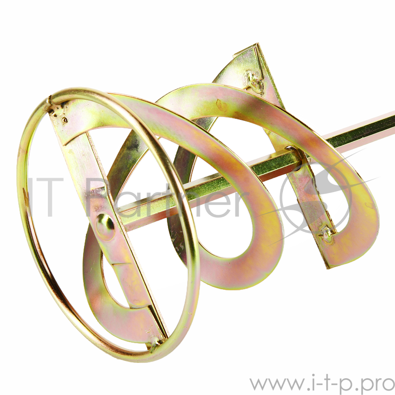 Буры,сверла,долото Венчик для миксера Hammer Flex 221-012 MX-AC 120 х 600 мм для смешивания краски, оцинкованный 52566*