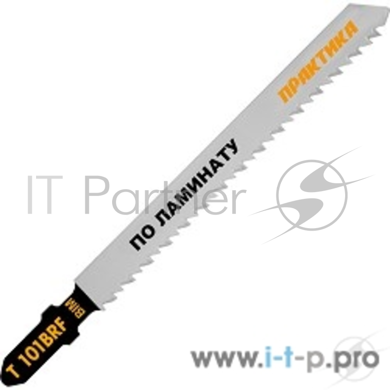 Полотно для лобзика Пилки д/лобзиков ПРАКТИКА T101BRF BIM 2 шт (обратный зуб) 035-844