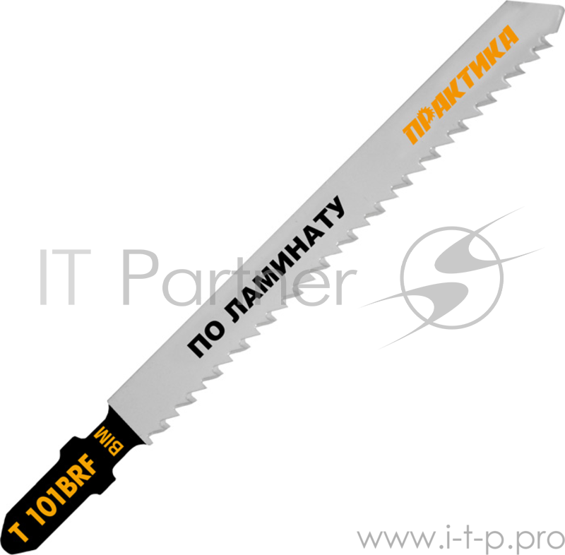Полотно для лобзика Пилки д/лобзиков ПРАКТИКА T101BRF BIM 2 шт (обратный зуб) 035-844