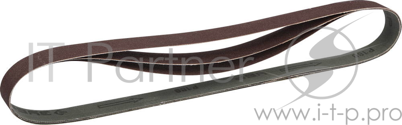 Лента шлифовальная бесконечная ЗУБР 35547-180 МАСТЕР для зшс-330 основа-х/б ткань 25х762мм P180 3ш