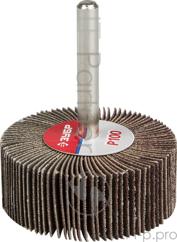 Шарошка ЗУБР 36601-100 МАСТЕР зерно-электрокорунд нормальный P100 20х50мм