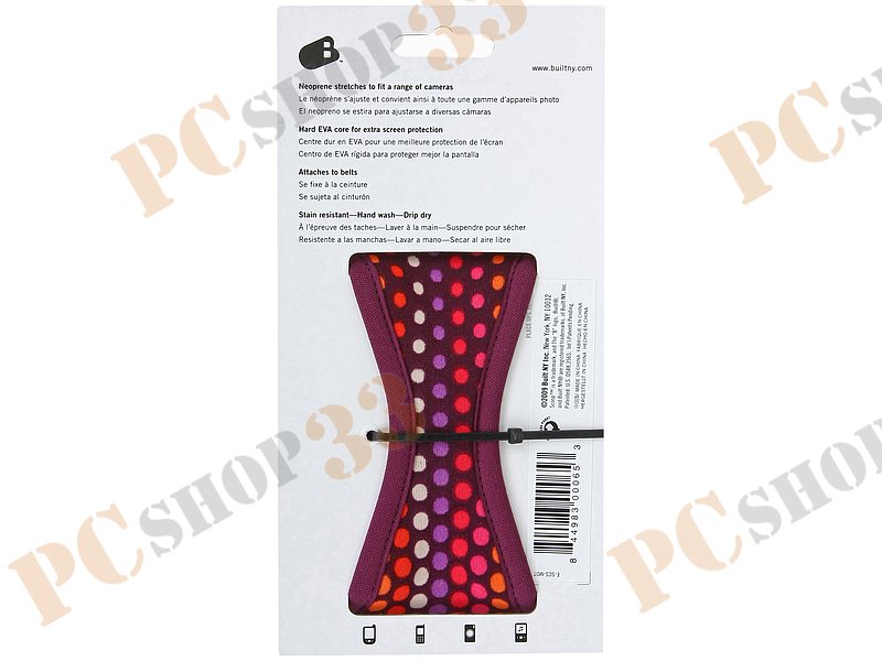 Чехол BUILT Scoop Camera Case E-SCS-MDT для фотоаппарата, Micro Dot