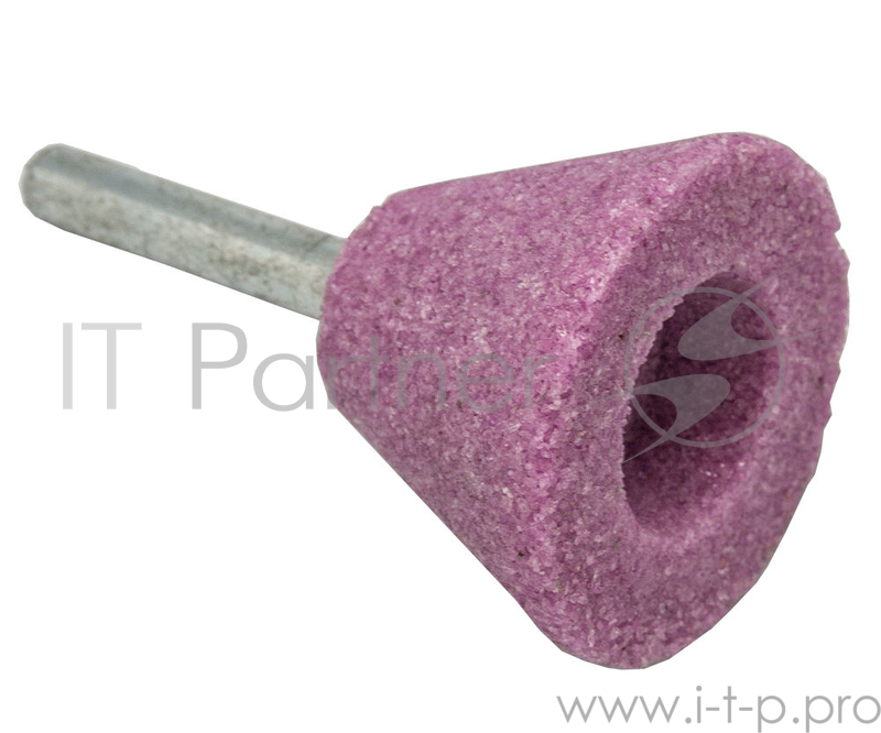 Шарошка абразивная ПРАКТИКА 641-220 трапециевидная 35х25мм, хв.6мм, оксид алюминия, Профи