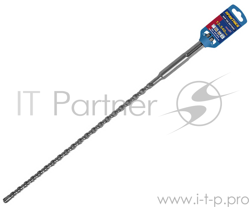 Бур ПРАКТИКА 647-819 SDSMAX Ф12х400/540мм Квадро серия Эксперт