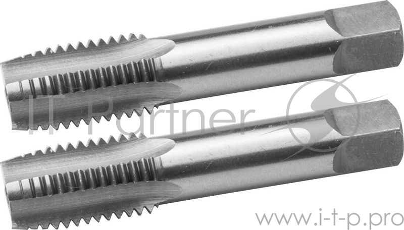 Набор метчиков ЗУБР 4-28006-20-1.5-H2 МАСТЕР ручных М20x1.5 2шт.