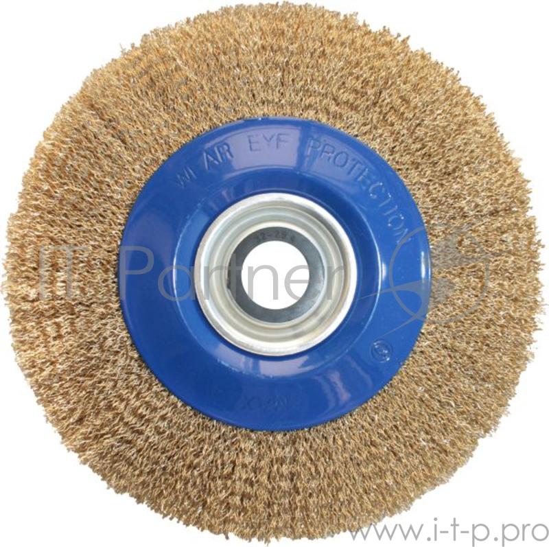 Кордщетка для точил ПРАКТИКА 773-385 200мм мягкая, переходники 1/2