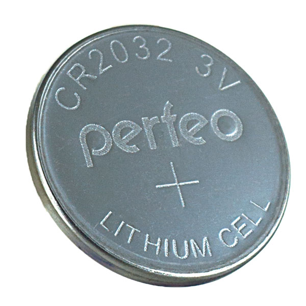 Батарейка Perfeo CR2032/5BL Lithium Cell (5 шт. в уп-ке)