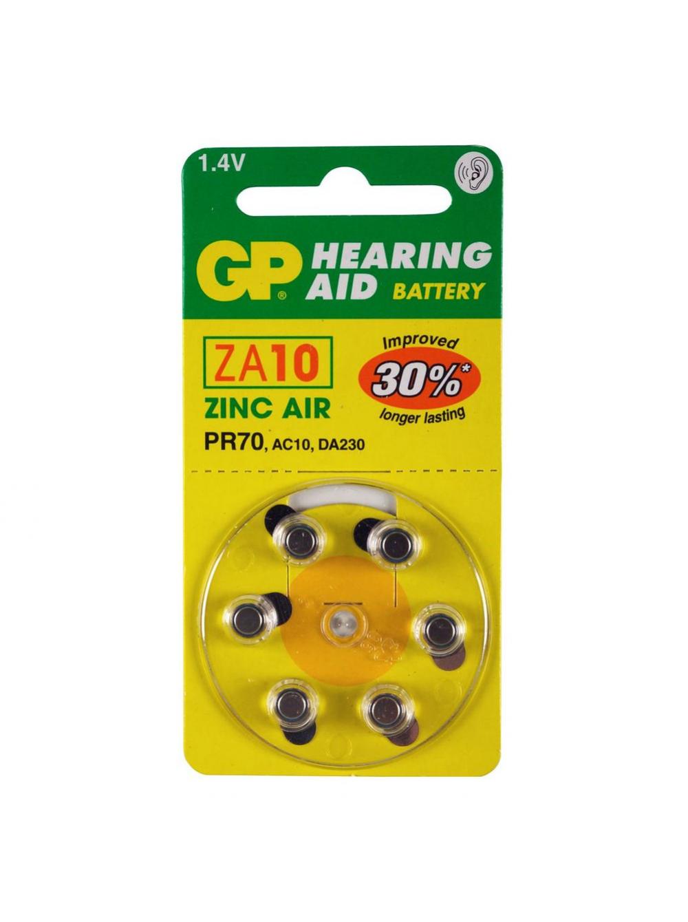Батарейка GP ZA10-D6 60/300 {03683}
