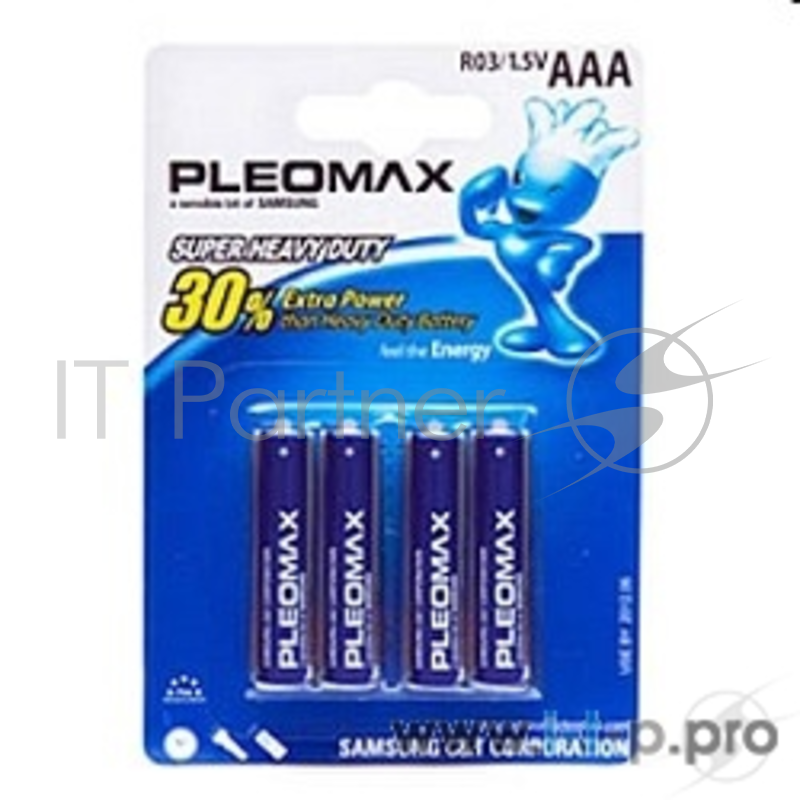 Батарейка SAMSUNG PLEOMAX R03-4BL (4шт. в уп-ке)
