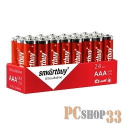 Батарейка Smartbuy LR03/4S (SBBA-3A24S) (24 шт. в уп-ке)