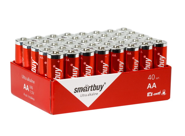 Батарейка Smartbuy LR6/40 bulk (SBBA-2A40S) (40 шт. в уп-ке)